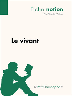 cover image of Le vivant (Fiche notion)